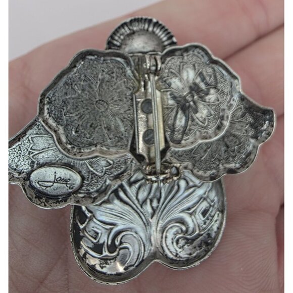 Jane AOL Guardian Angel Pin Brooches Silver & Gold Tone Faux Pearl Lot of 5 Xmas - Picture 12 of 15